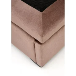 CONTINENTAL 1 160x200 seng med opbevaring Beige Velour - Monolith 09