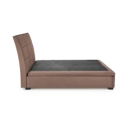 CONTINENTAL 2 160x200cm seng med opbevaring - Beige velour Monolith 09