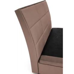 CONTINENTAL 2 160x200cm seng med opbevaring - Beige velour Monolith 09