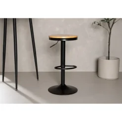 Conway Barstol - Sort og Natur