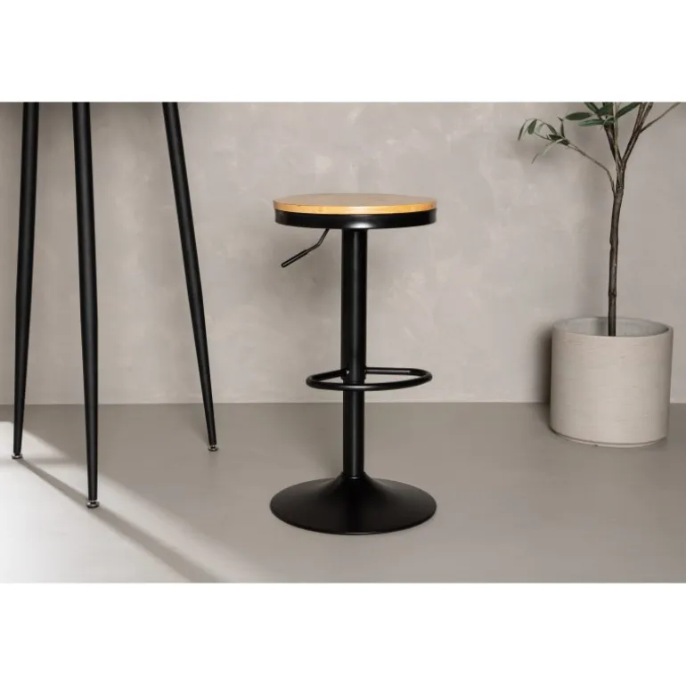 Conway Barstol - Sort og Natur