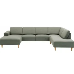 Copenhagen Hjørnesofa med chaiselong Venstrevendt - Grøn Stof