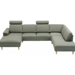Copenhagen Hjørnesofa med chaiselong Venstrevendt - Grøn Stof