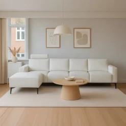 Copenhagen Læder chaiselongsofa venstrevendt