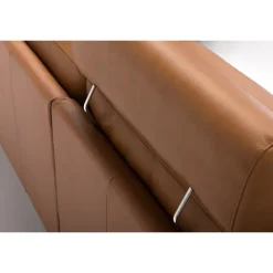 Copenhagen LæderHjørnesofa Cognac - Højrevendt