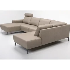 Copenhagen læderhjørnesofa med chaiselong - Venstrevendt