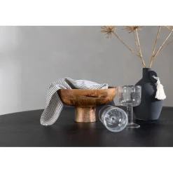 Copenhagen Rundt Spisebordssæt - Sort