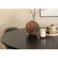 Copenhagen Rundt Spisebordssæt - Sort og Grå