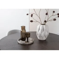 Copenhagen Rundt Spisebordssæt - Grå og Mocca