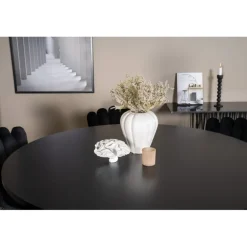 Copenhagen Rundt Spisebordssæt - Sort