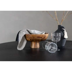 Copenhagen Rundt Spisebordssæt - Sort