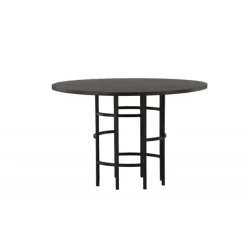 Copenhagen Rundt spisebord - Sort og Mocca