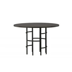 Copenhagen Rundt spisebord - Sort og Mocca