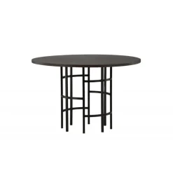 Copenhagen Rundt spisebord - Sort og Mocca