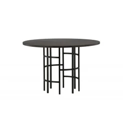 Copenhagen Rundt spisebord - Sort og Mocca