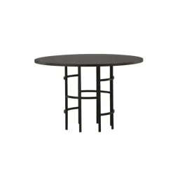Copenhagen Rundt spisebord - Sort og Mocca