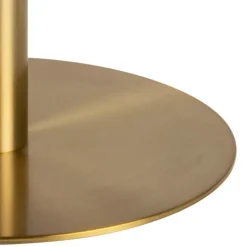 Corby sofabord Ø80 - Hvid marmor