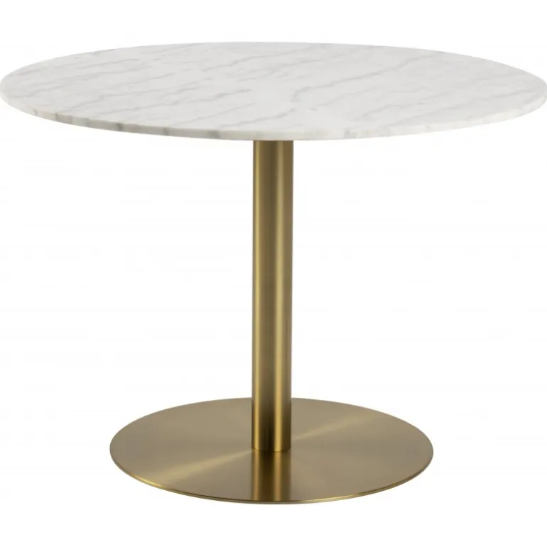 Corby Spisebord hvid Ø105 cm