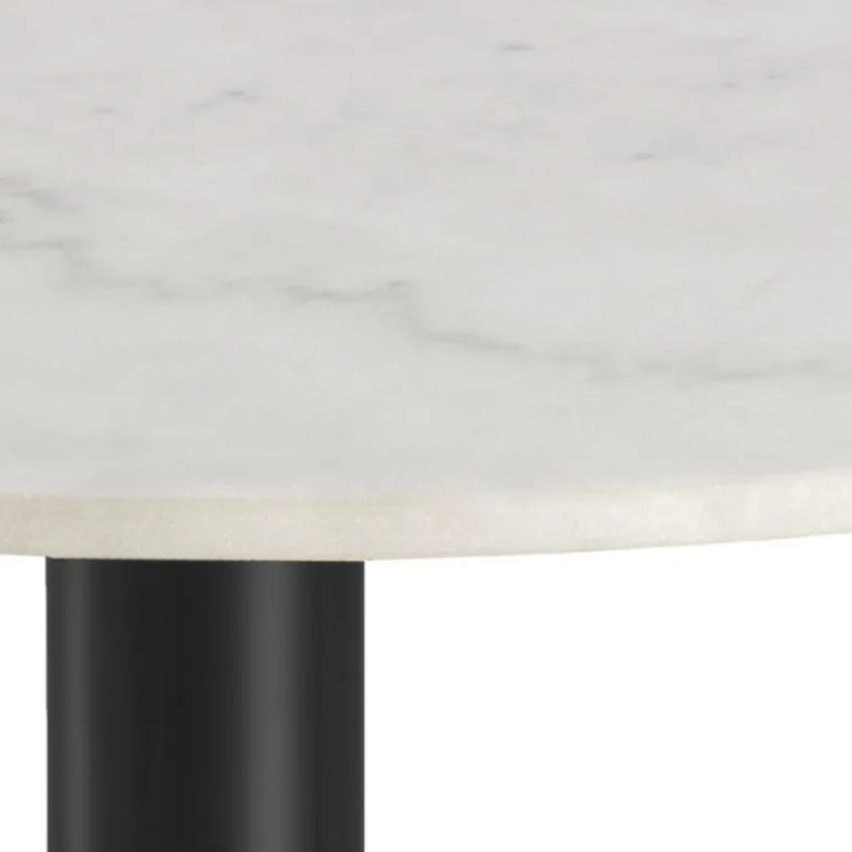 Corby spisebord hvid marmor