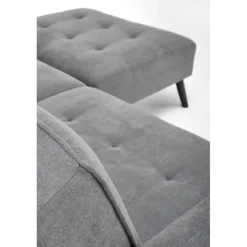 CORNELIUS sammenklappelig sofa med ottoman, - Grå