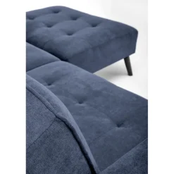 CORNELIUS Sovesofa med skammel - blå