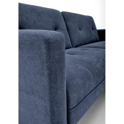 CORNELIUS Sovesofa med skammel - blå