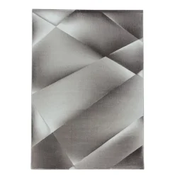 Costa Kortluvet tæppe Abstrakt - Brun