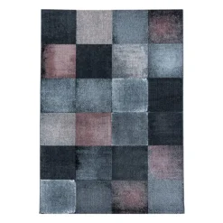 Costa Kortluvet tæppe Abstrakt Bølge - Pink