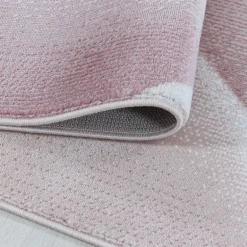 Costa Kortluvet tæppe Bølge - Pink