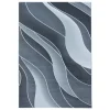 Costa Kortluvet tæppe Bølge - Grå