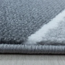 Costa Kortluvet tæppe Bølge - Grå