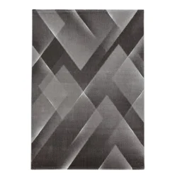 Costa Kortluvet Tæppeløber Abstrakt - Brun