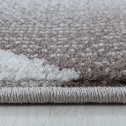 Costa Kortluvet Tæppeløber Abstrakt - Brun