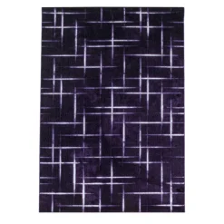 Costa Kortluvet Tæppeløber Stribet - Lilla