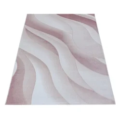 Costa Kortluvet Tæppeløber Bølge - Pink