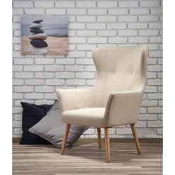 COTTO lænestol, - Beige