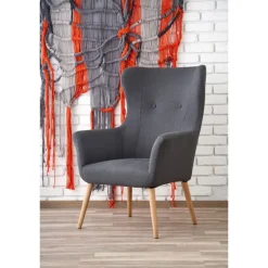 COTTO Lænestol, - MørkeGrå