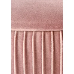 CRICKET puf - Rosa velour