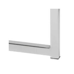 Cross hjørnebord klar glas