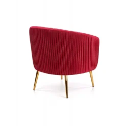 CROWN l. stol, - mørkerød