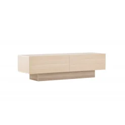 Cuenca Tv-bord 160 x 47 cm - Hvidpudset
