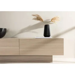 Cuenca Tv-bord 160 x 47 cm - Hvidpudset