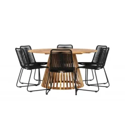 Cuman Rund Loungesæt - Havemøbelsæt