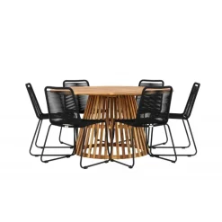 Cuman Rund Loungesæt - Havemøbelsæt