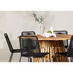 Cuman Rund Loungesæt - Havemøbelsæt