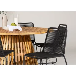 Cuman Rund Loungesæt - Havemøbelsæt