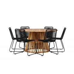 Cuman Rund Loungesæt - Havemøbelsæt