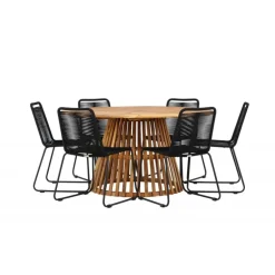 Cuman Rund Loungesæt - Havemøbelsæt