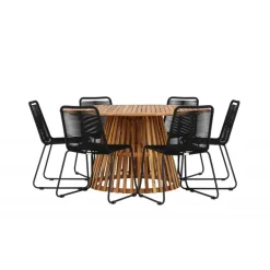 Cuman Rund Loungesæt - Havemøbelsæt