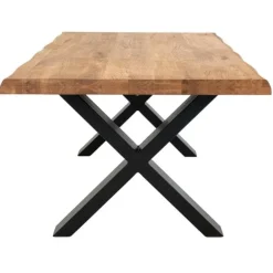 Curve Sofabord - Sofabord i olieret eg med bølget kant 120x70xh50 cm